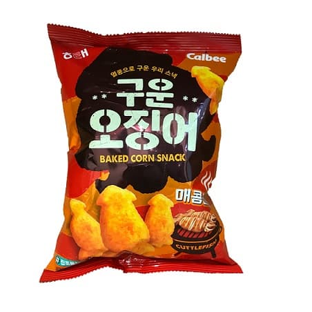 Haitai Calbee snacks_ roasted squid_ Korean snack